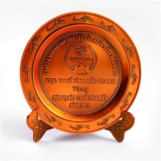 Ceardaíocht Miotail Pláta 3d Pláta Comórtha Turasóireachta Seandachtaí